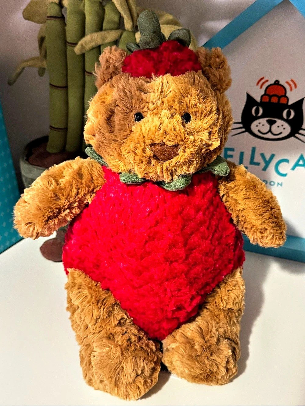 Jellycat Bartholomew Bear Strawberry Brand new with tag